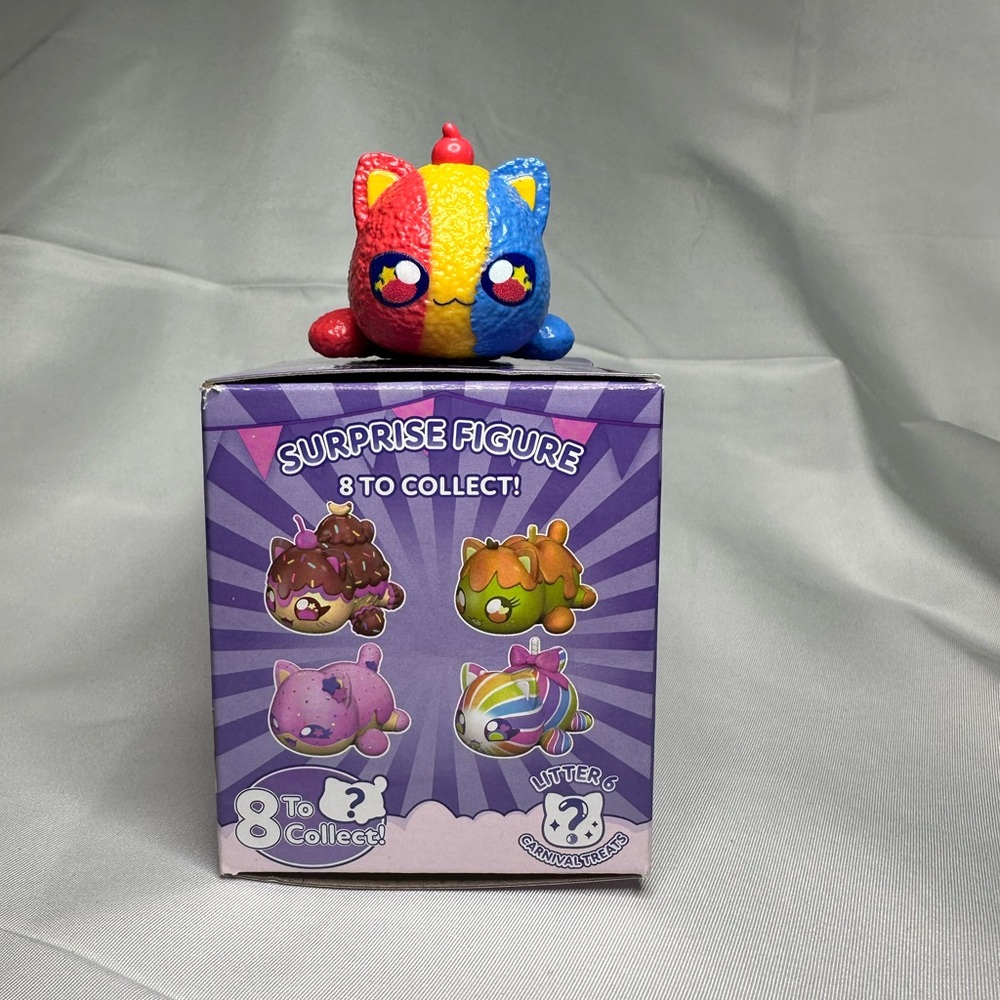 YOU CHOOSE: Aphmau MeeMeows Litter #6 Carnival Treats SNOW CONE CAT Figurine